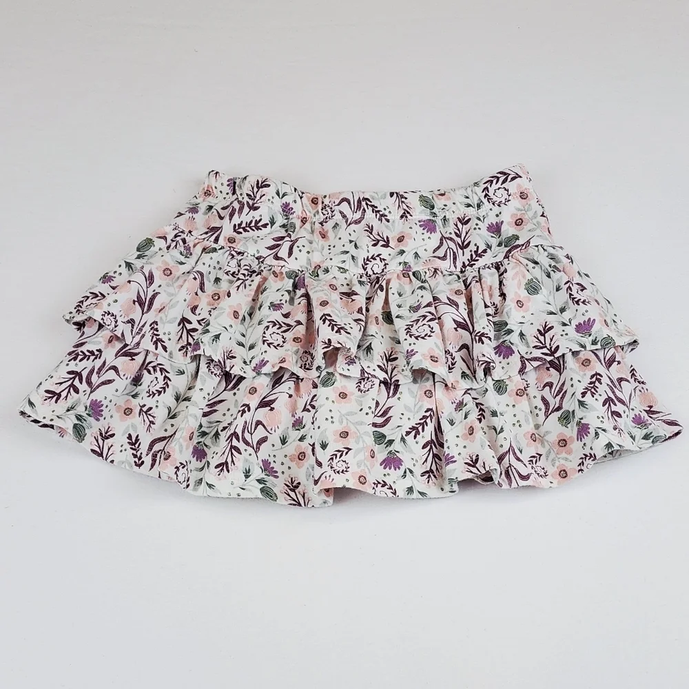 Isaac Mizrahi Floral Layered Skirt